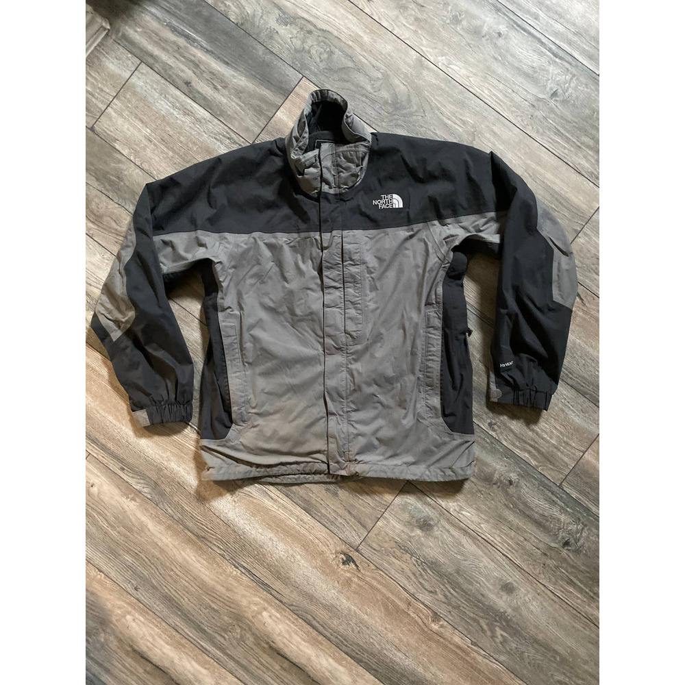 The North Face Men's HyVent Shell Jacket Sz L Grey